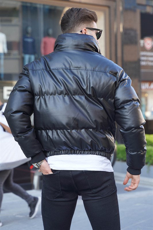 MDX Madmext Black Puffer Jacket 5632 - Villeurbanne