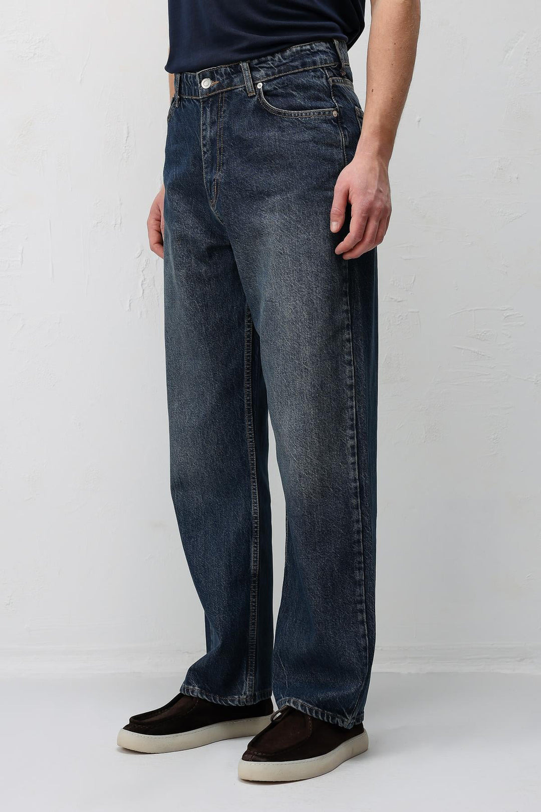 ANT Antioch Mavi Baggy Fit Erkek Jean - Sacramento