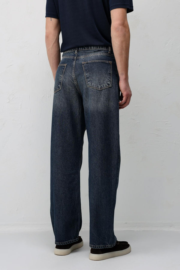 ANT Antioch Mavi Baggy Fit Erkek Jean - Sacramento