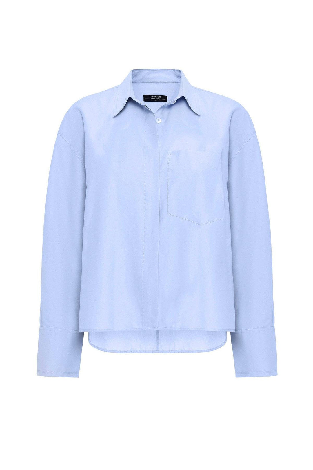 ANT Antioch Blue Woman Basic Poplin Shirt - Wyoming