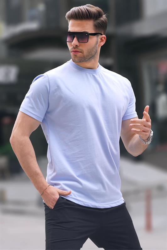 MDX Blue Regular Fit Basic Men's T-Shirt 6131 - Morley