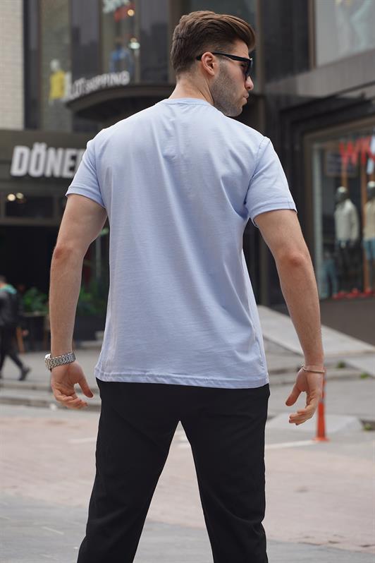 MDX Blue Regular Fit Basic Men's T-Shirt 6131 - Morley