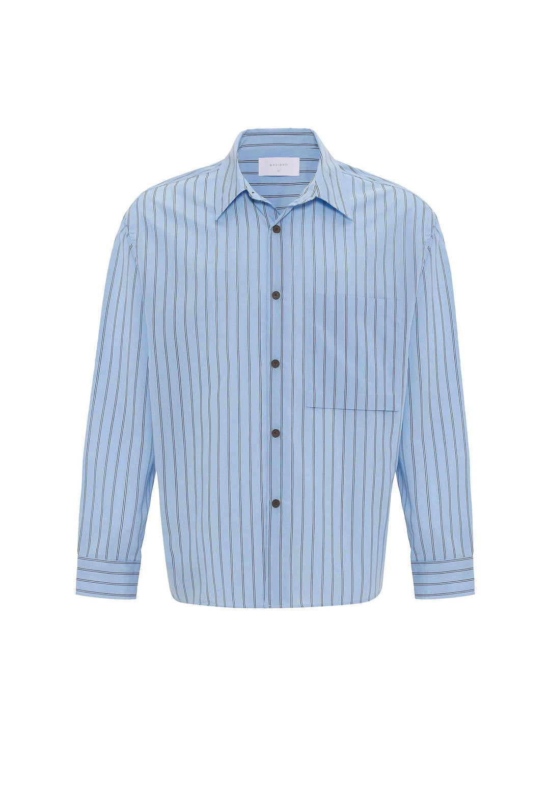 ANT Antioch Blue Relax Fit Striped Men's Shirt - Lecco