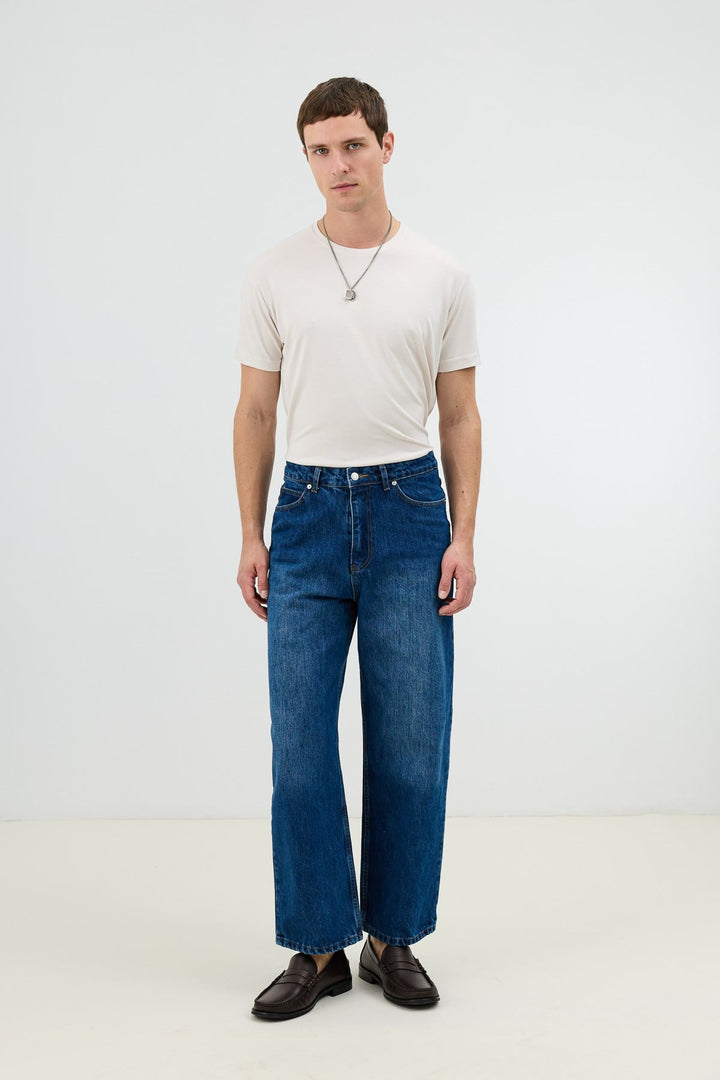 ANT Antioch Mavi Relax Fit Erkek Jean - Frederick