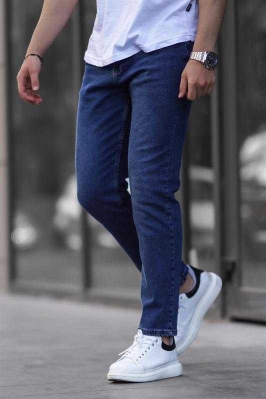 MDX Blue Straight Fit Men's Denim Jeans 6856 - Neuilly-sur-Seine
