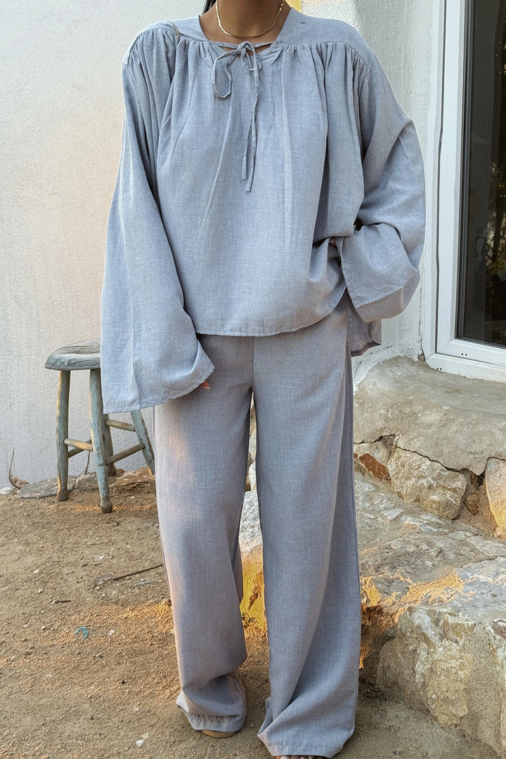 طقم EYY Women Blue Rose Linen - s-Hertogenbosch