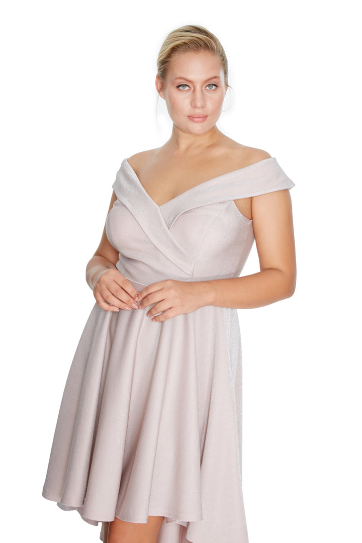 FRV Blush plus size glare sleeveless midi dress - Kaufbeuren