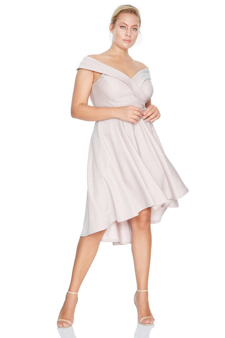 FRV Blush plus size glare sleeveless midi dress - Kaufbeuren