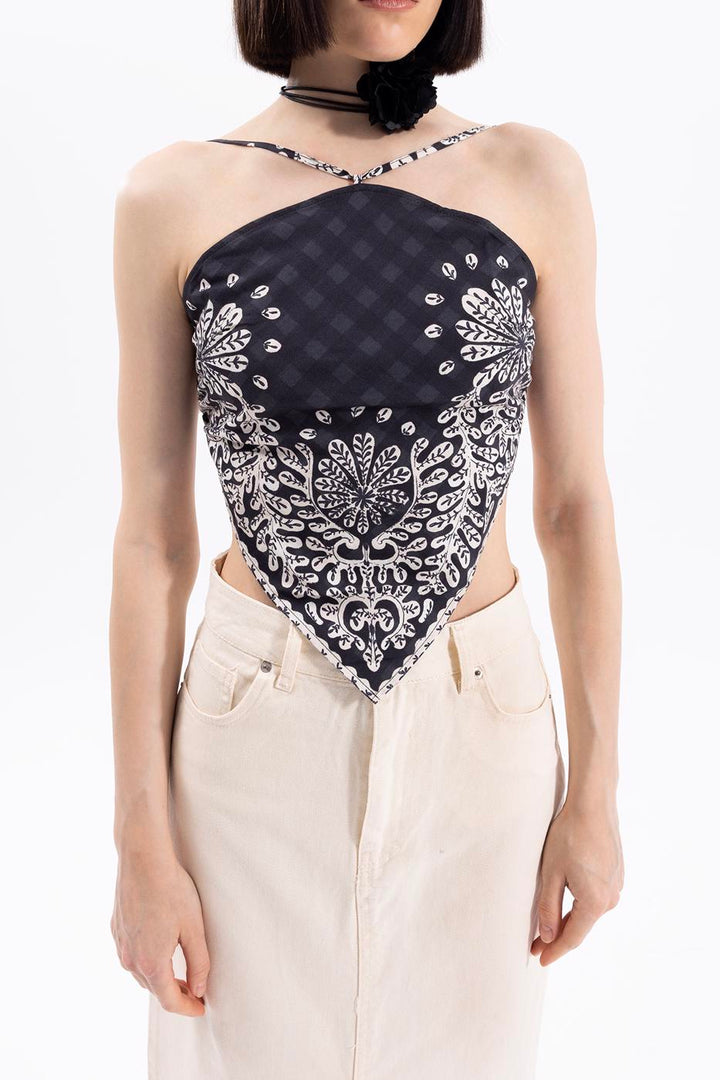 BSL Women V Hemline Tie Bustier - Norwich