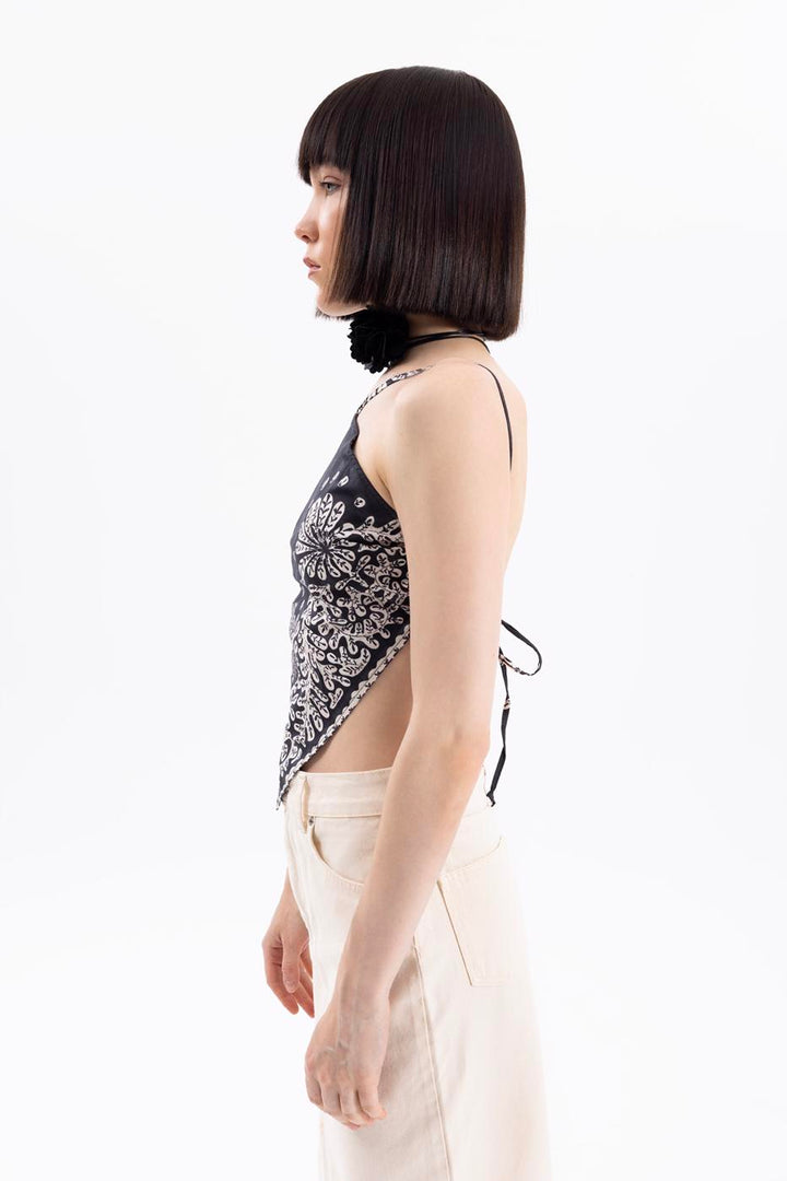 BSL Women V Hemline Tie Bustier - Norwich