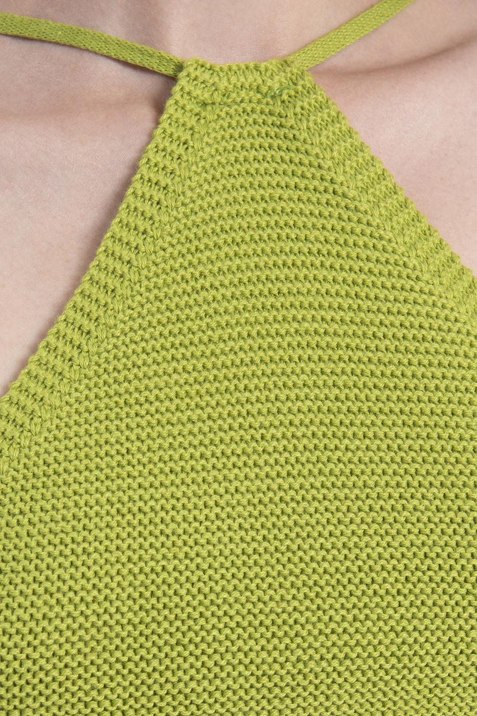 BSL Women Handkerchief hem knitted bustier - Langen