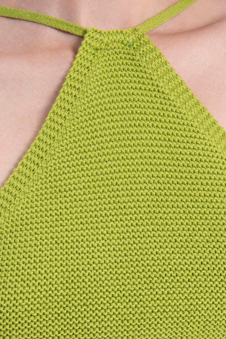 BSL Women Handkerchief hem knitted bustier - Langen