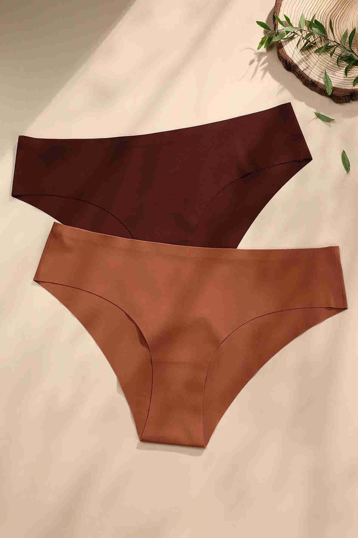IGR Women Merry Sea 5-Piece Set Does Not Make Lycra Seamless Laser Cut Bikini Panties Multi-Colored - Mentor