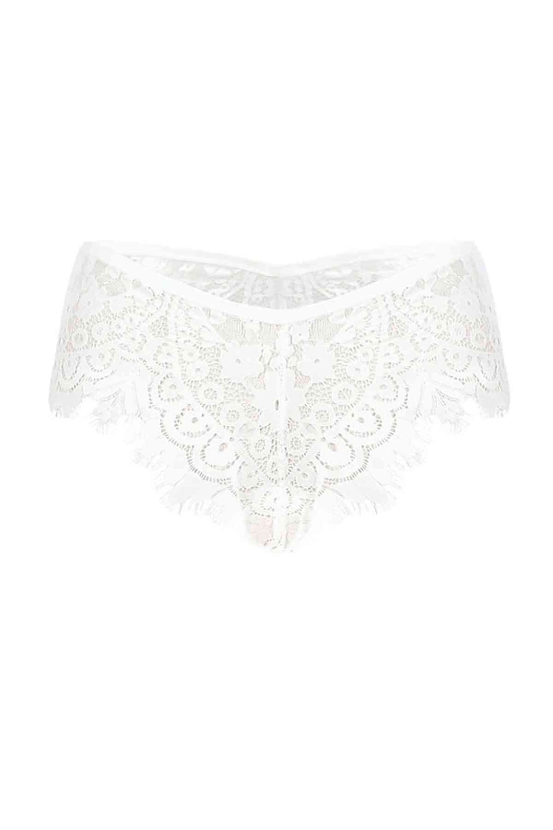 سراويل IGR النسائية Merry See Lace بتصميم خاص باللون الأبيض - DeSoto