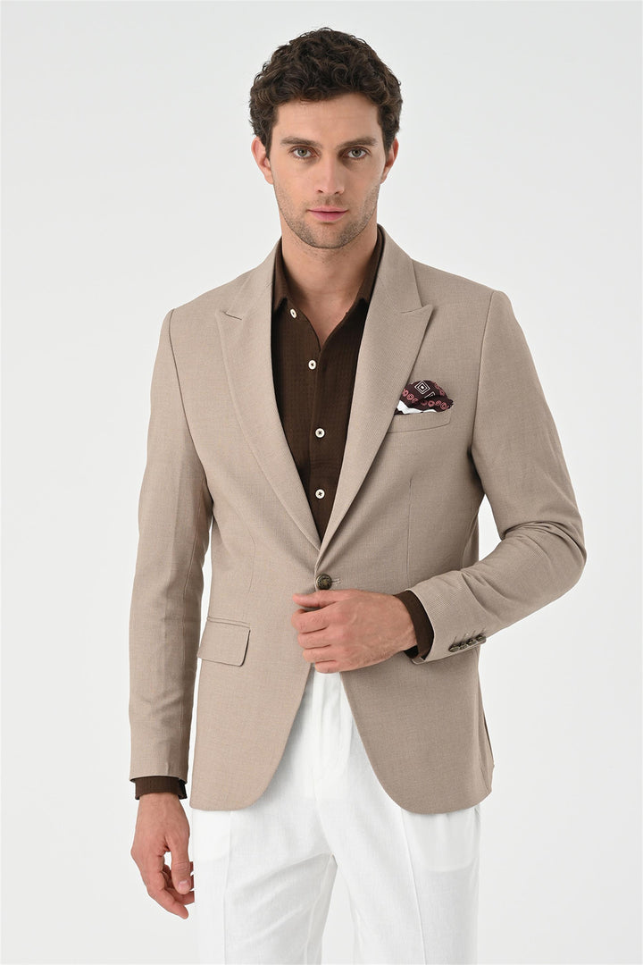 ANT Metal Single Button Men's Blazer Jacket - Malden