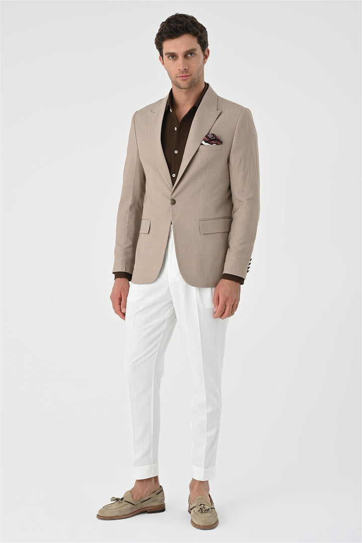 ANT Metal Single Button Men's Blazer Jacket - Malden