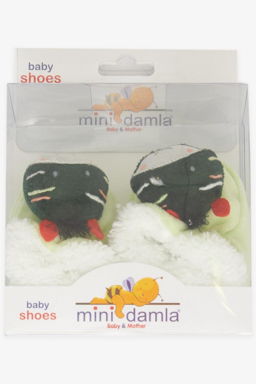 BRE Minidamla Baby Boy Slippers مخملي لطيف على شكل حمار إكسسوارات الفستق الأخضر - Burien