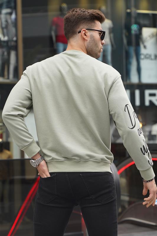 MDX Mint Green Printed Bicycle Collar Sweatshirt 6156 - Glenview