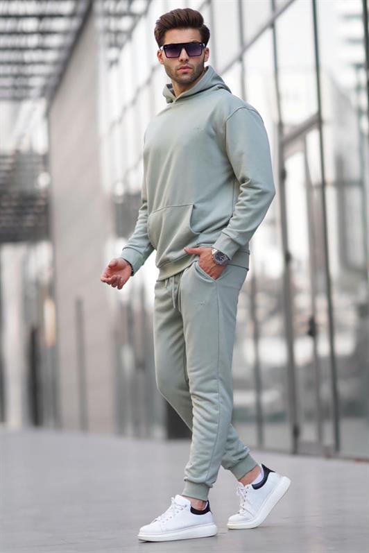 MDX Mint Green Hooded Basic Tracksuit 5928 - Avilés