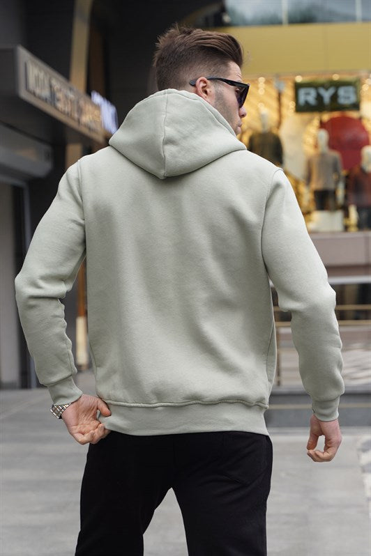 MDX Mint Green Hooded Regular Fit Men's Sweatshirt 6033 - Seattle