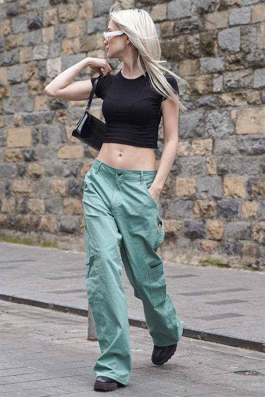 MDX Mint Green Straight Fit Cargo Pants MG1601 - Viareggio