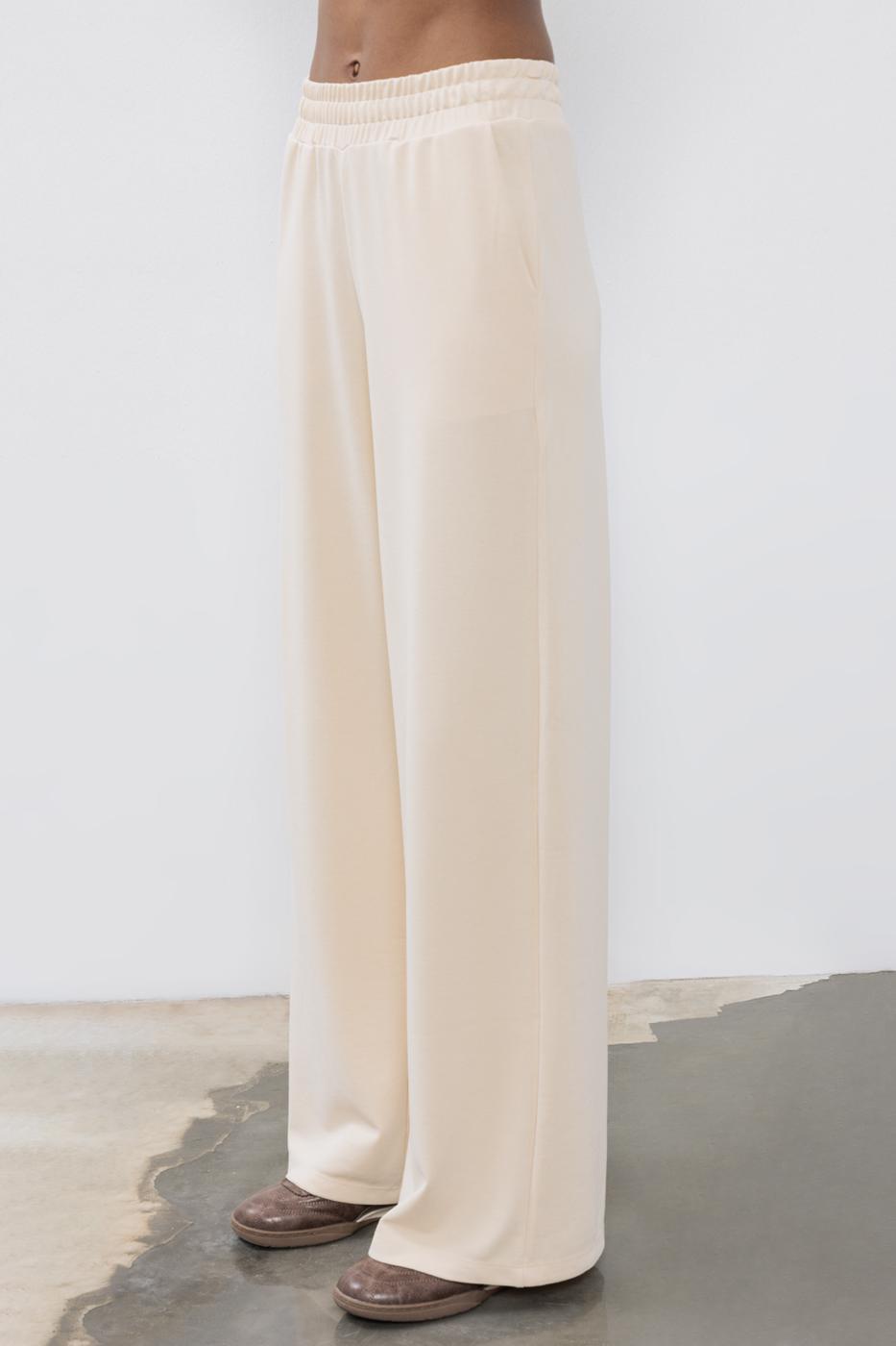BSL Women Modal Straight Cut Trousers - Holyoke