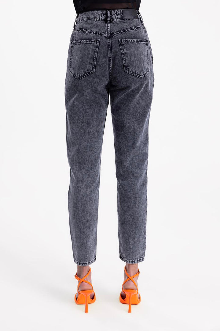 BSL Women Mom Fit Denim Pants - Houma