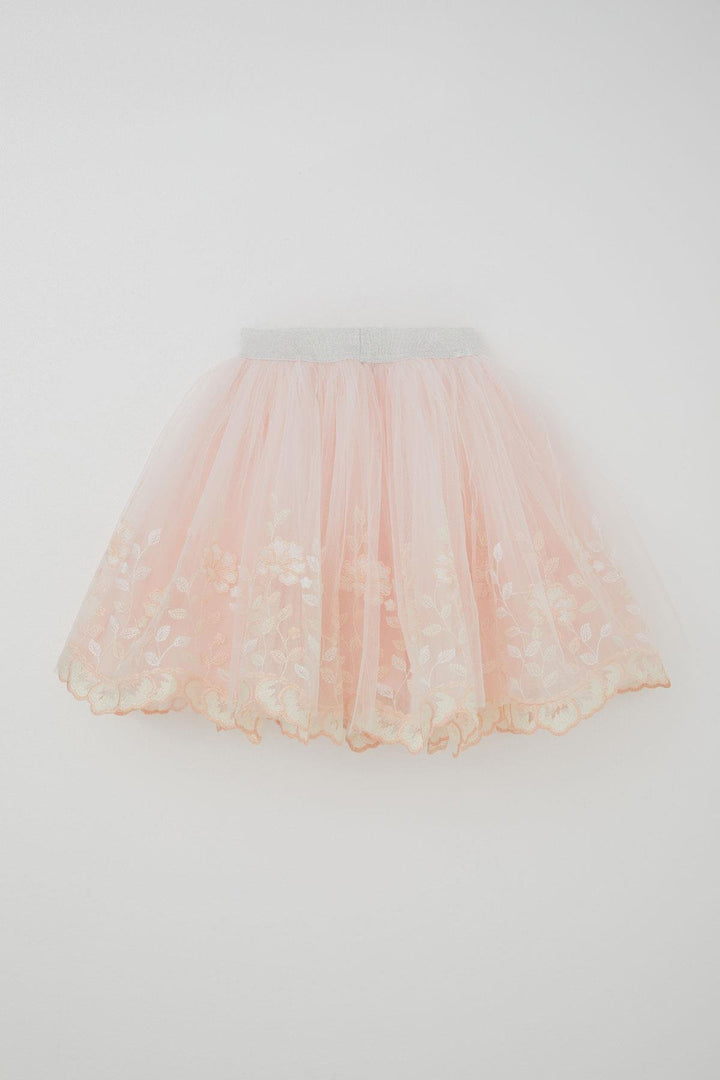BRE Monita Girl Child Tutu Skirt Lacy Flower Dream 1.5-9 Years, Salmon - Suresnes