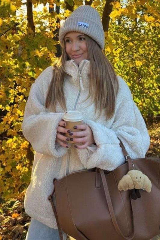 MDX Ecru Plush Jacket with Stand-up Collar and Pockets MG1966 - Vilvoorde