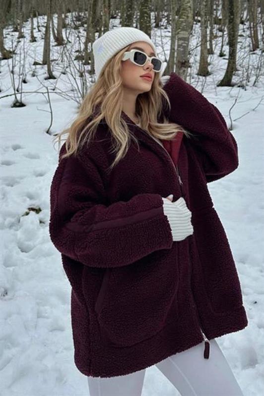 MDX Plush Jacket with Stand-up Collar and Pockets MG1966 - Donostia