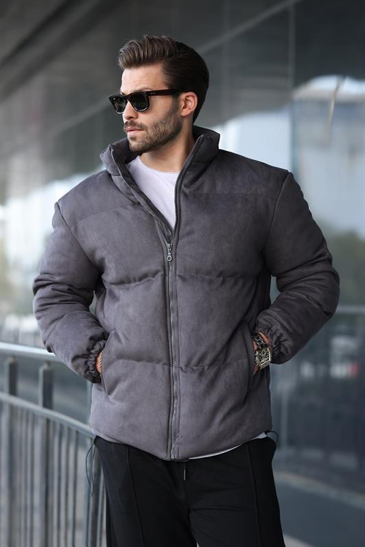 MDX Smoke Nubuck Men's Puffer Jacket 6802 - Bragança