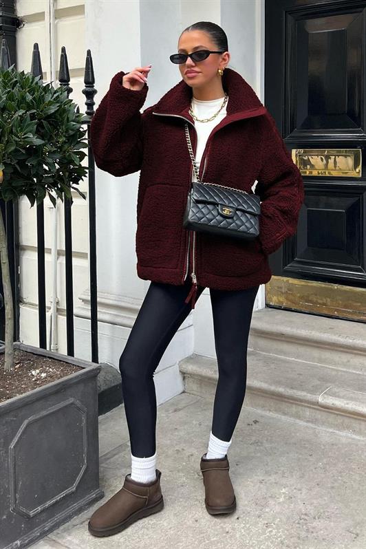 MDX Plush Jacket with Stand-up Collar and Pockets MG1966 - Donostia
