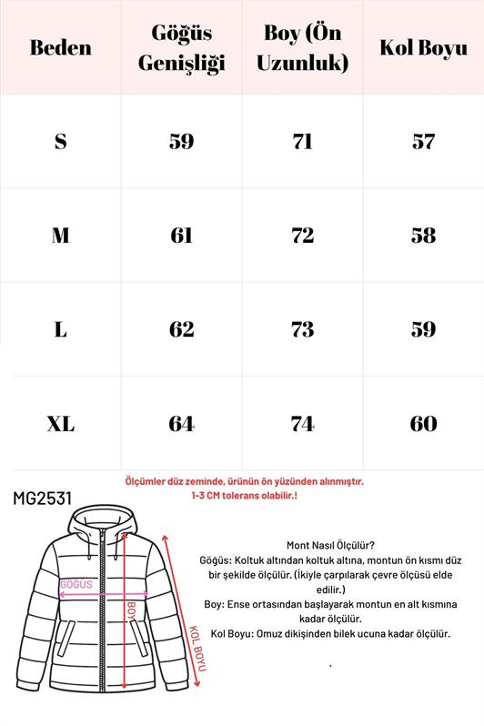 MDX Haki Düğmeli Peluş Kadın Mont Mg2531 - Burnsville