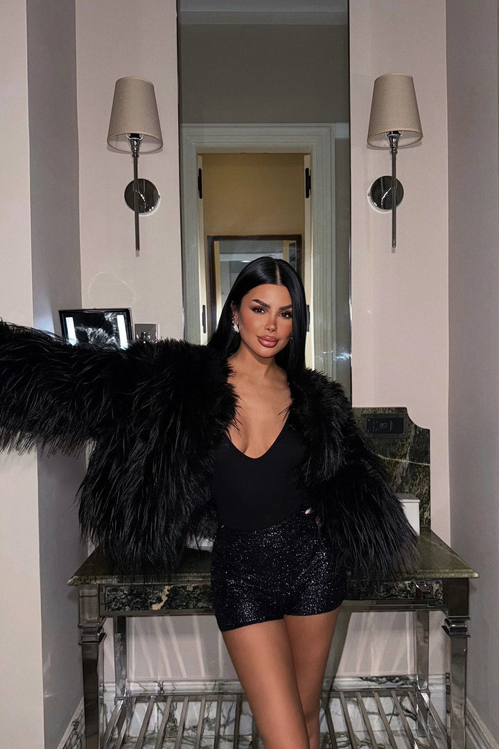 EYY Women Mor Payet Detaylı Şort - Néa Ionía