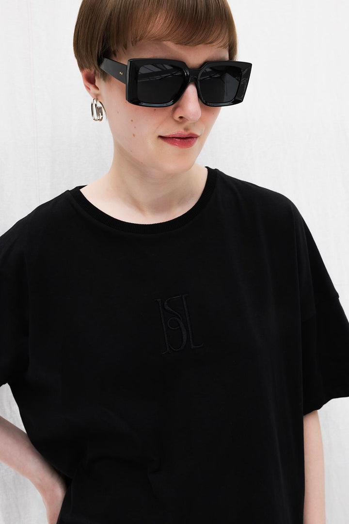 BSL Women Embroidered Basic Tshirt - Hayward