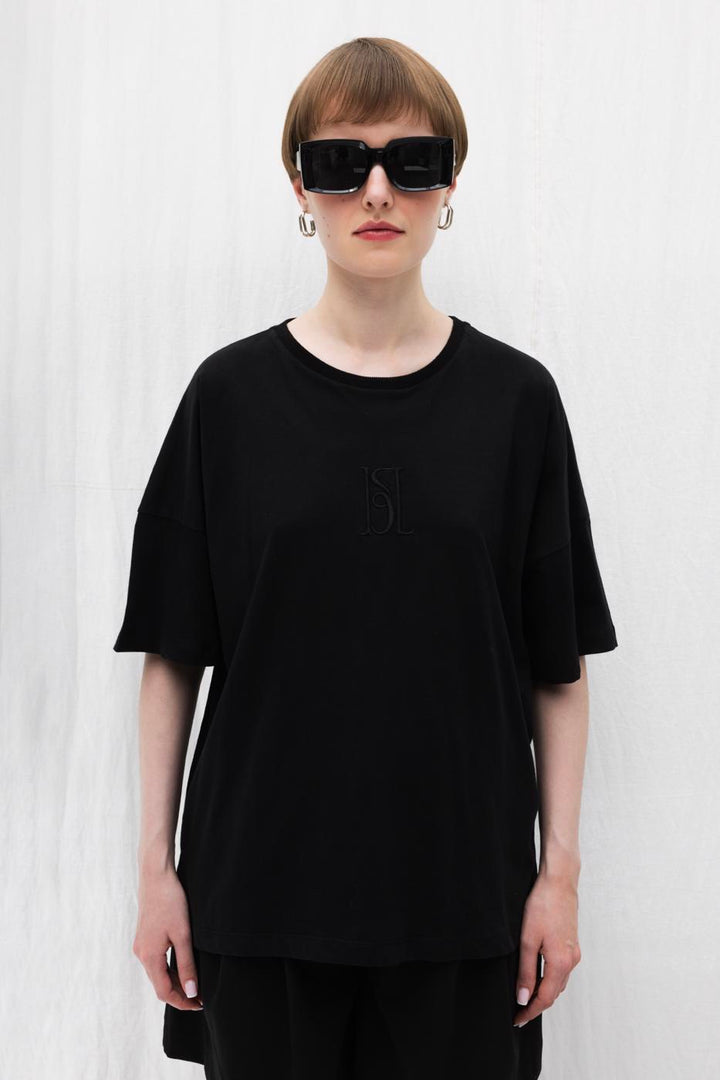 BSL Women Embroidered Basic Tshirt - Hayward