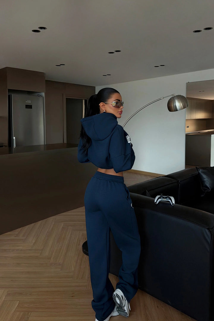 EYY Women Navy Blue Darcey Tracksuit - Bellevue