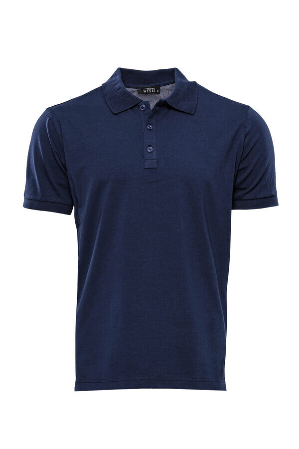 WSS Navy Blue Polo Collar T-shirt  - Chesapeake