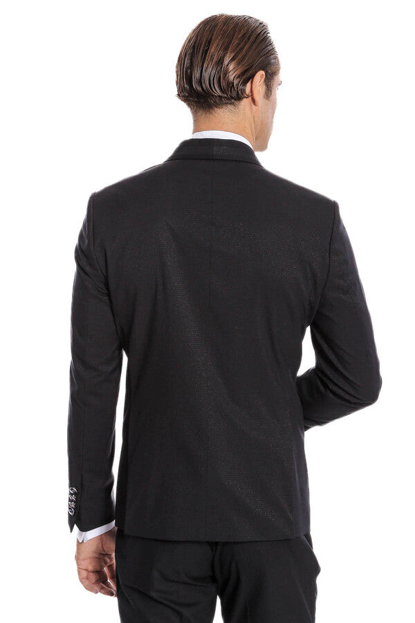 WSS Navy Blue Shawl Lapel Tuxedo  - Mainz
