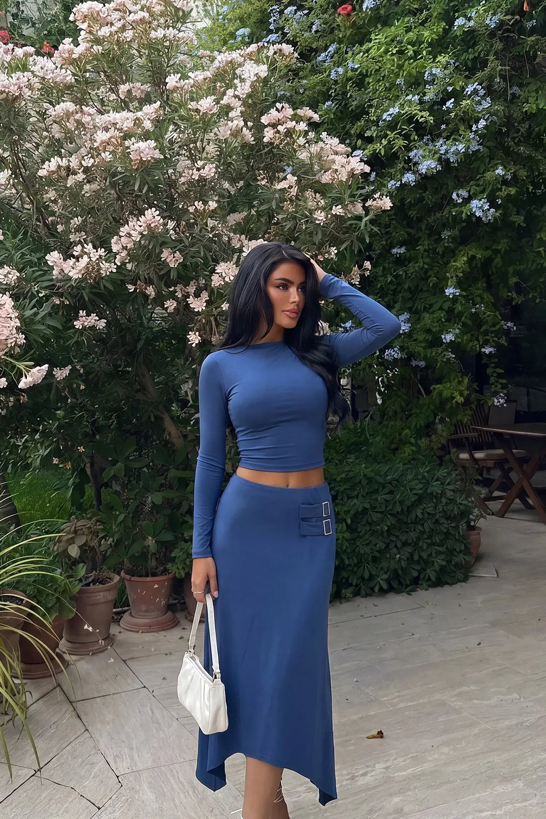 EYY Women Navy Blue Valayya Set - Zwickau