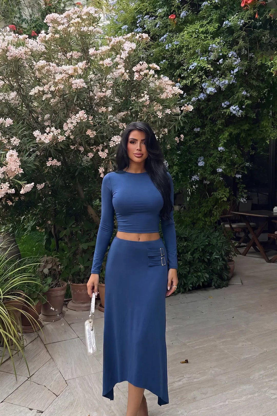 EYY Women Navy Blue Valayya Set - Zwickau