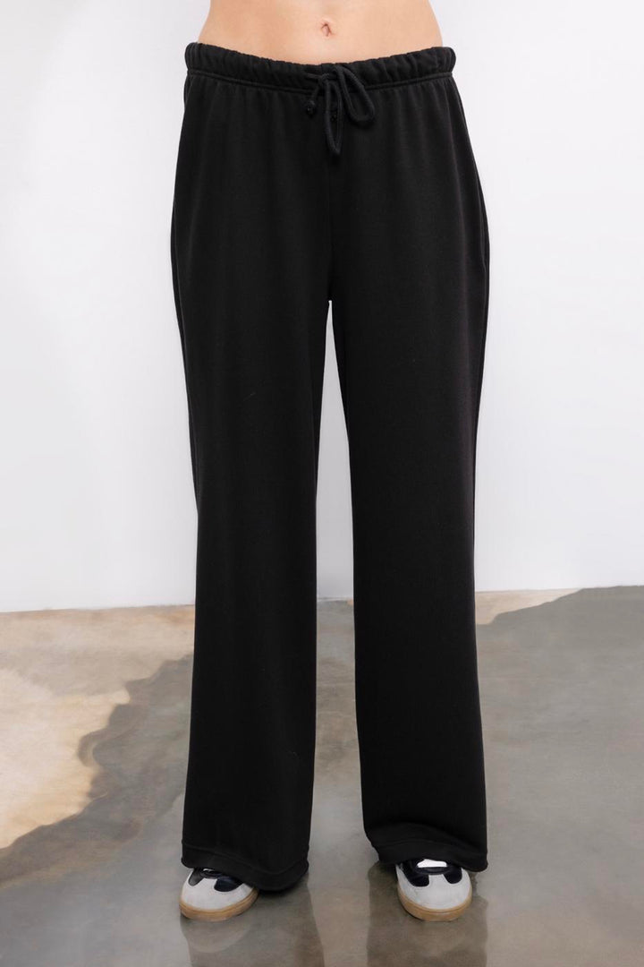 BSL Women Normal Waist Straight Cut Trousers - Raalte