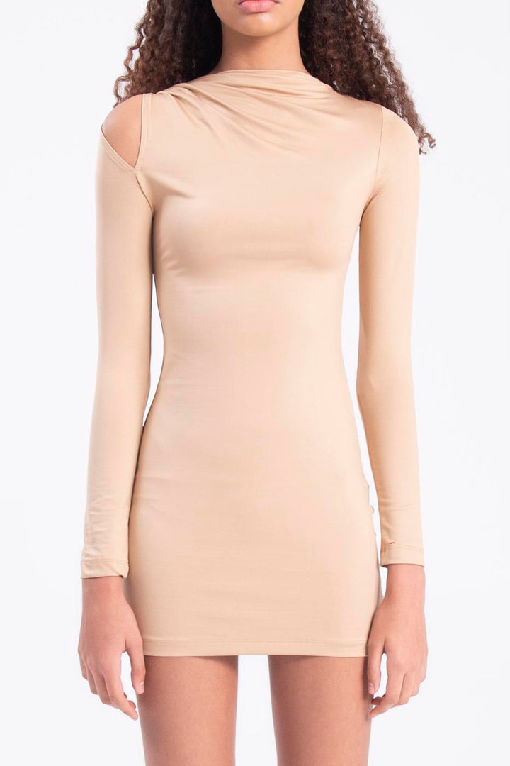BSL Women Shoulder cut out mini dress - Tynemouth