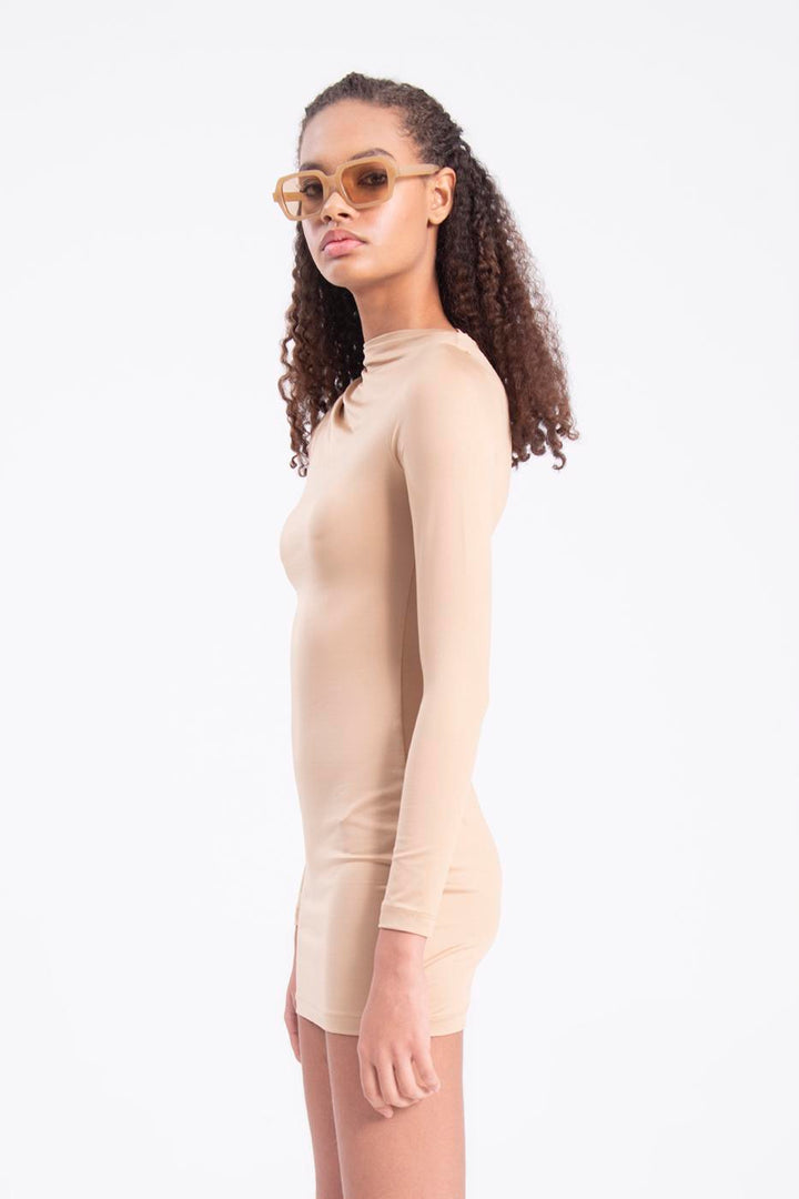 BSL Women Shoulder cut out mini dress - Tynemouth