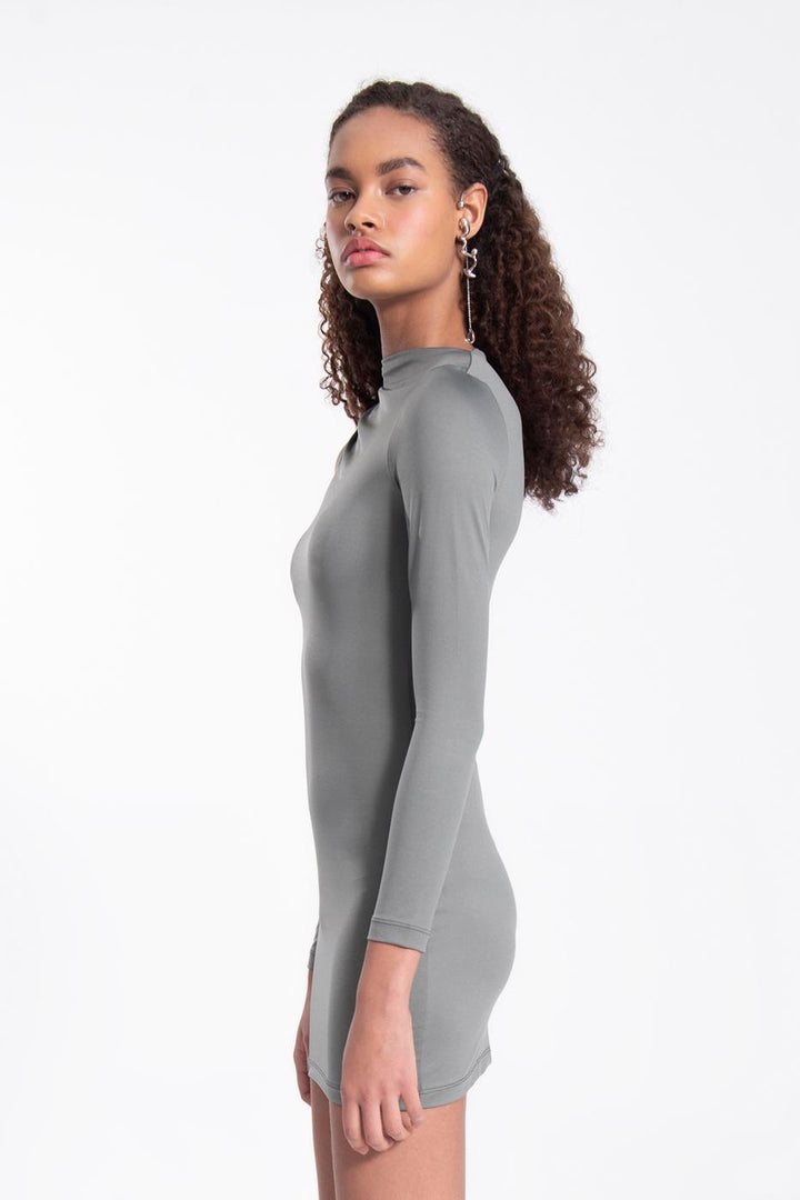 BSL Women Shoulder cut out mini dress - Hamm
