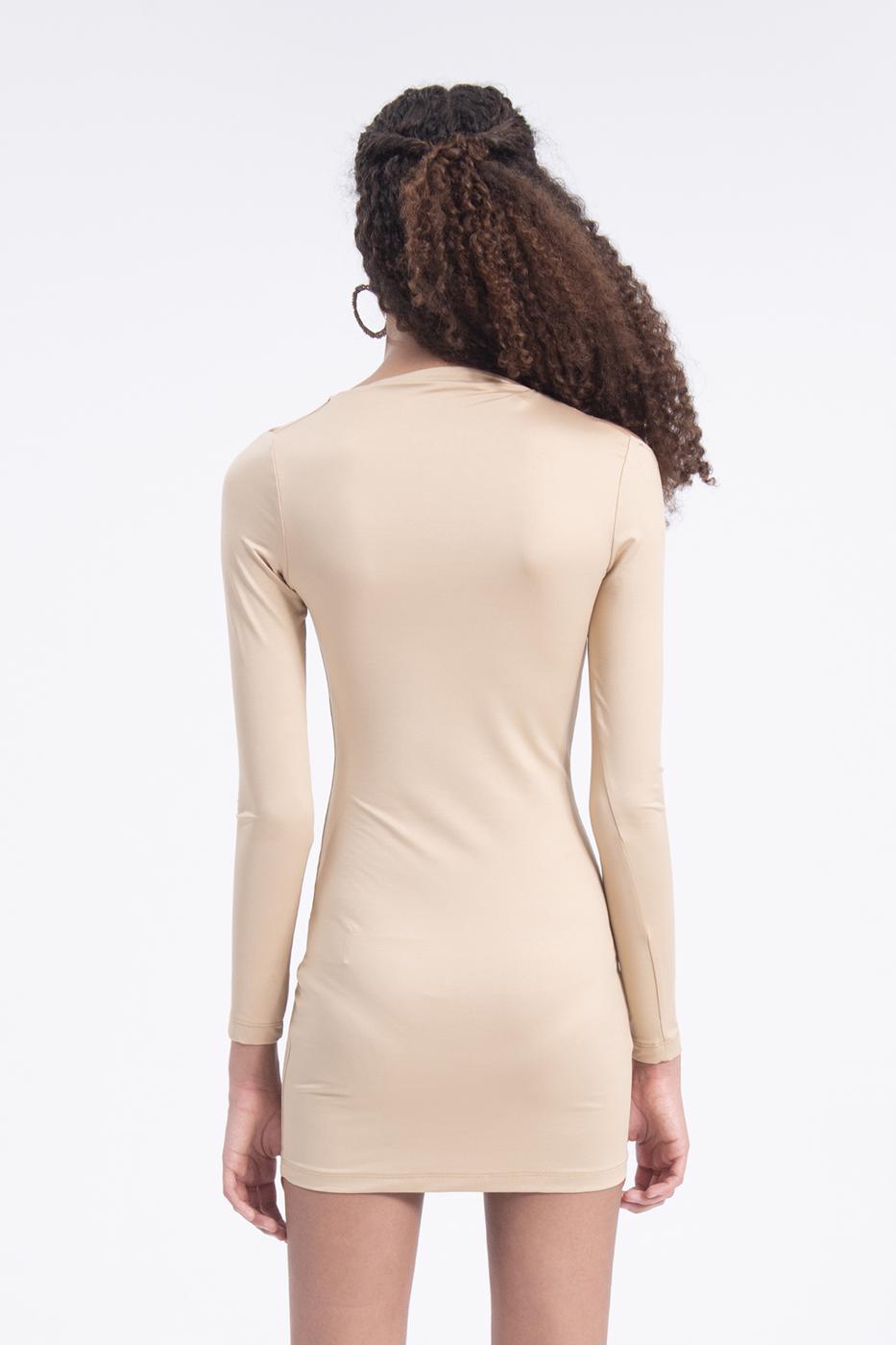 BSL Women Shoulder cut out mini dress - Modugno