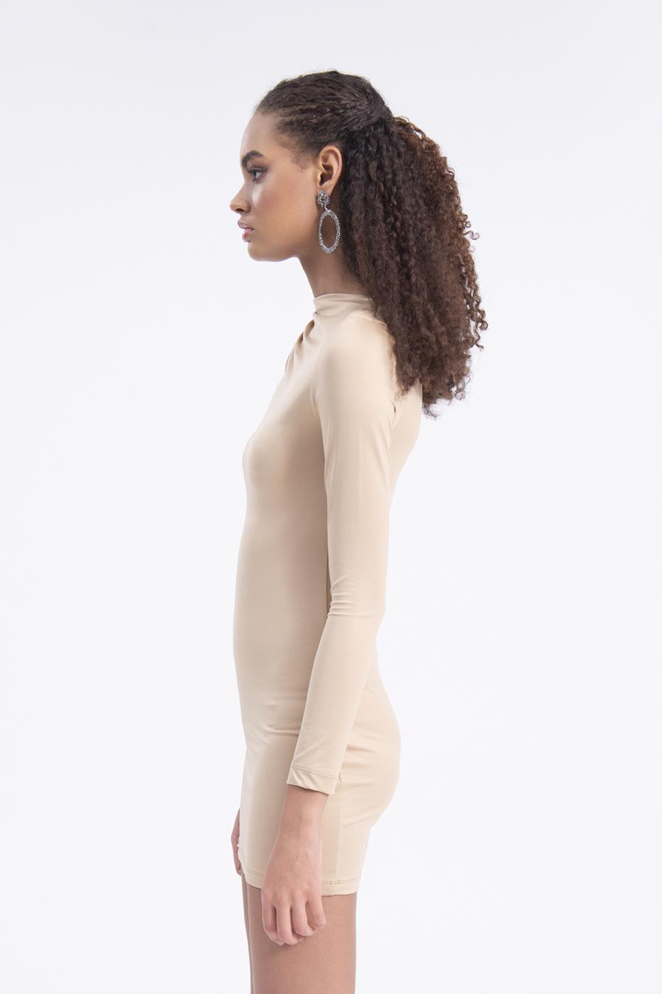 BSL Women Shoulder cut out mini dress - Modugno