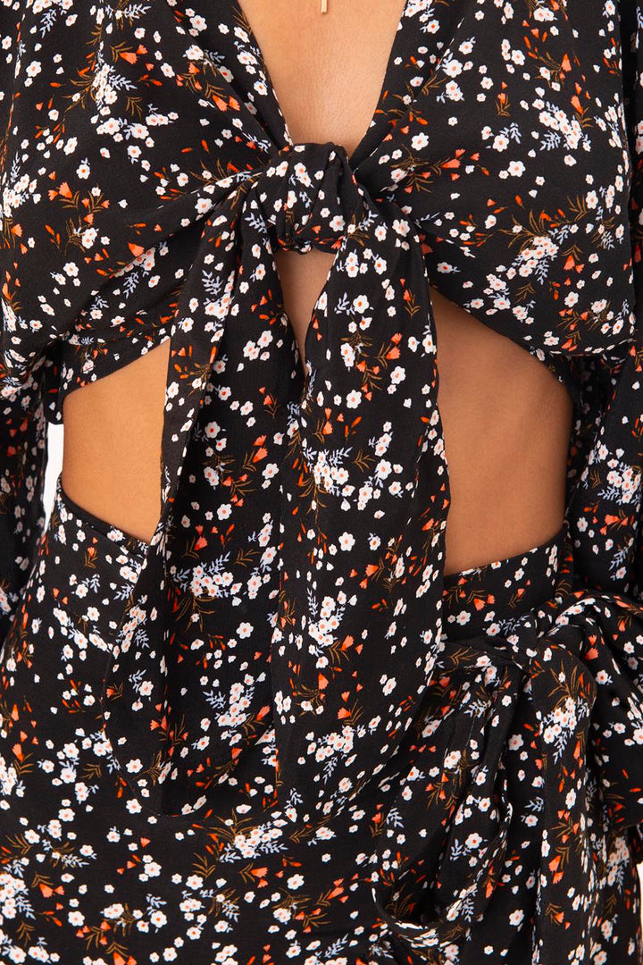 BSL Women Tie Front Blouse - Výronas