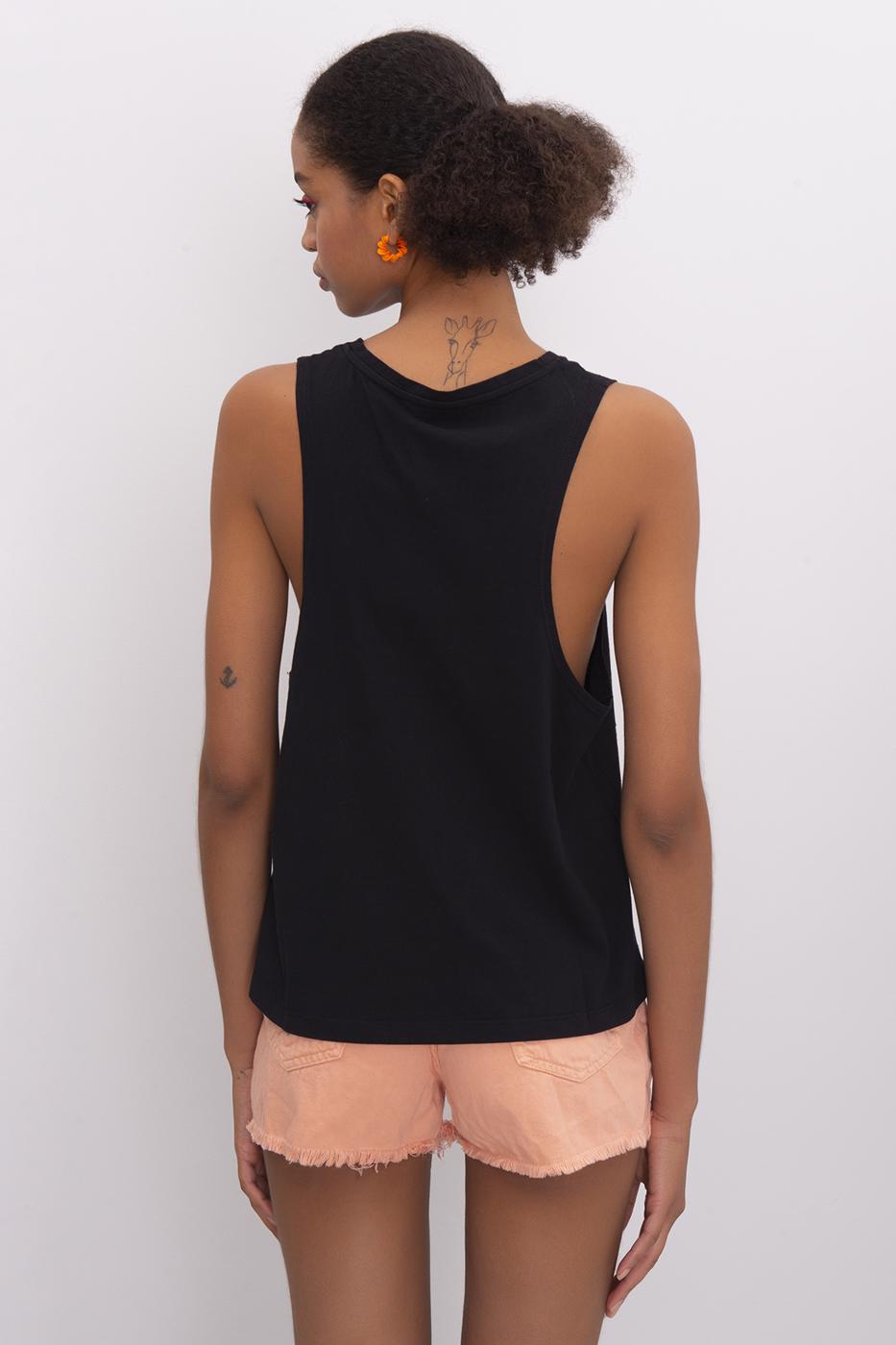 BSL Women Printed Sleeveless T-Shirt - Newport News