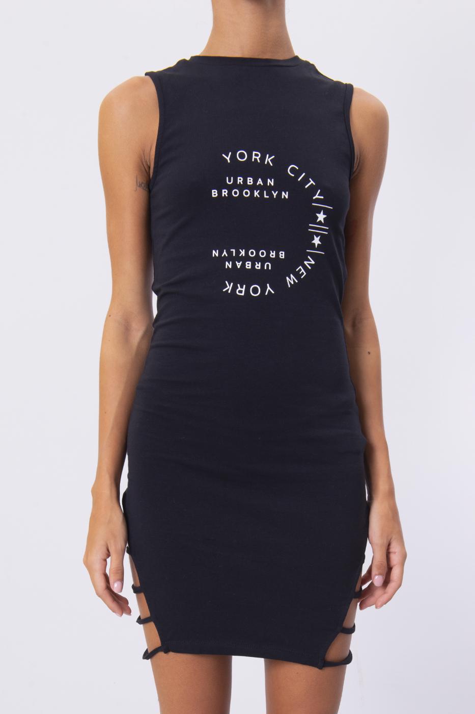 BSL Women Printed Mini Dress - Vilnius